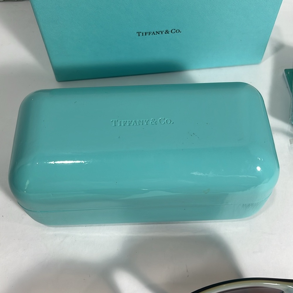Tiffany & Co. Black Cat-Eye Sunglasses - Picture 11 of 13